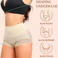 thumbnail image 4 of Tummy Control Shapewear for Women High Waisted Shaping Underwear Seamless Stomach Body Shaper Girdle Panties, 4 of 6