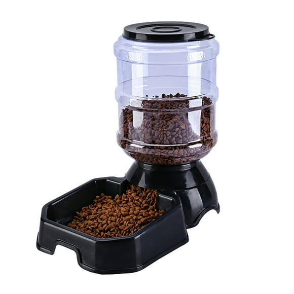 Pet Food Feeder Automatic Anti-spill Dog Food Feeder Pet Food Dispenser for Cats