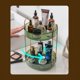 thumbnail image 4 of Bandeja de Almacenamiento Giratoria de 360 Grados, de Organización para Encimera de Baño, Productos para el Cuidado de la Piel, Estante para Pañuelos Cosméticos, 4 of 5