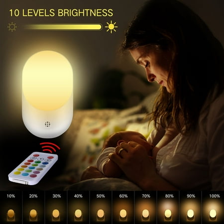 

Zatylira Light Light Night In Color Bright LED Wall Kids Plug RGB Dimmable 16 Changing Decoration Crafts