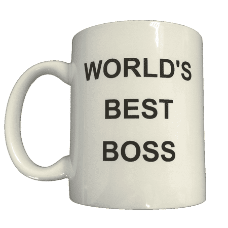 World's Best Boss Coffee Mug Michael Scott The Office TV Steve Carell Gift (Best Gift For Female Boss)