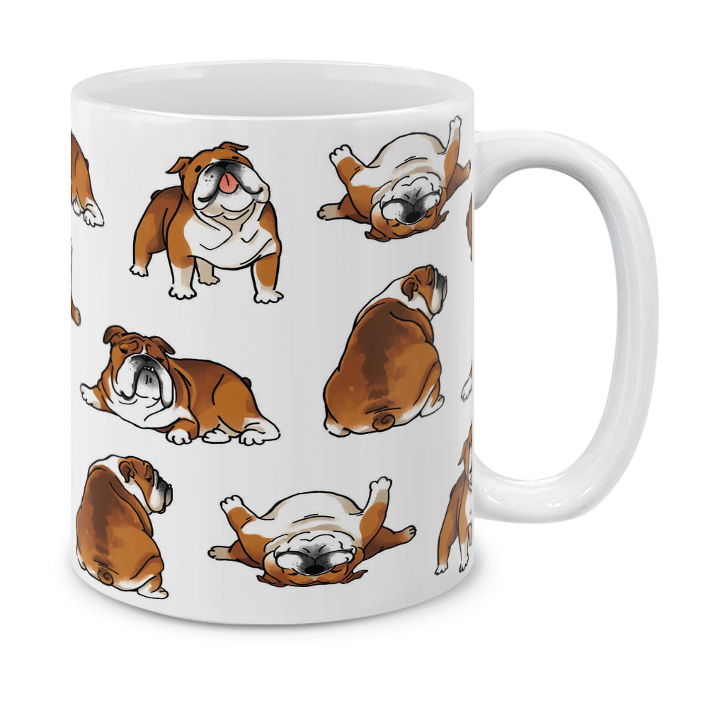 Bulldog coffee mug