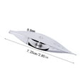 thumbnail image 2 of MasteelfCA Knitting Tool Bobbin Shuttle Tool Sewing Accessories Bottom Wire Core Shuttle Metal Long Bobbin (Silver), 2 of 5