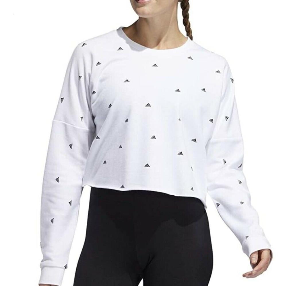 adidas cropped crew neck