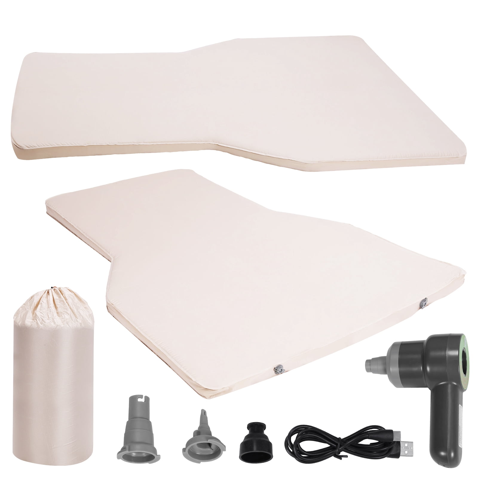 SHegdu For Tesla Modely Camping Air Mattress Thicken Suv Trunk Mat Adjustable Sleep Pad