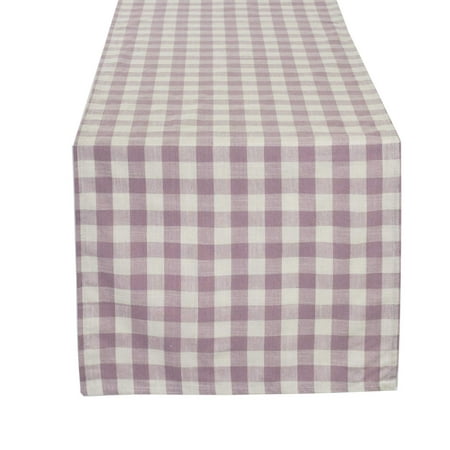 

Fennco Styles Classic Gingham Check Pattern Table Cover for Everyday Use Country Theme Party Banquets and Home DÃ©cor