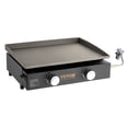 thumbnail image 2 of Commercial Griddle,22.4"Heavy Duty Manual Flat Top Griddle,Countertop Gas Grill with Non-Stick Cooking Plate,Steel Natural Gas Griddle,H-Shaped Burner Restaurant Portable Grill,13,000 BTU, 2 of 6