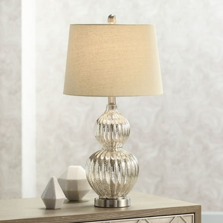Regency Hill Lili Fluted Mercury Glass Table Lamp Com Regency Hill Lili Fluted Mercury Glass Table Lamp
