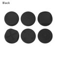 thumbnail image 1 of 6pcs/set Anti-slip Analog 360 Controller Accessories Games Thumb Stick Grip Rocker Protecfive Sleeve Silicone Cover Joystick Cap BLACK, 1 of 1