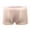 Khaki, variant on Men's Color Block Underwear, Elastic Waist Breathable Stretch Lightweight Soft Base Layer Casual Underwear