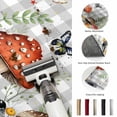 thumbnail image 5 of Area Rugs 5'x7', Spring Mushrooms Carpet Runner Indoor Outdoor Rugs Home Decor Aesthetic, Farmhouse Pastoral Botanical Gray Plaid Non Slip Mats Washable Accent Rug for Living Room Bedroom, 5 of 8