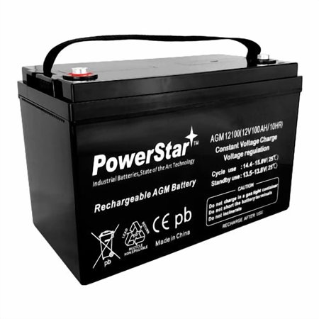 PowerStar Type 12V Automotive Battery Group Size, 850 CCA for Camper RV