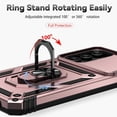 thumbnail image 5 of for Samsung Galaxy A15 5G Case with HD Screen Protector & Slide Camera Cover & Kickstand, Samsung A15 5G Case [Military-Grade] Phone Case for Samsung Galaxy A15 5G (RoseGolden), 5 of 16