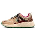 thumbnail image 6 of LUCKY STEP Chunky Colorful Sneakers Fashion Walking Tennis Travel Shoes,Camel/Beige,Womens, 6 of 6