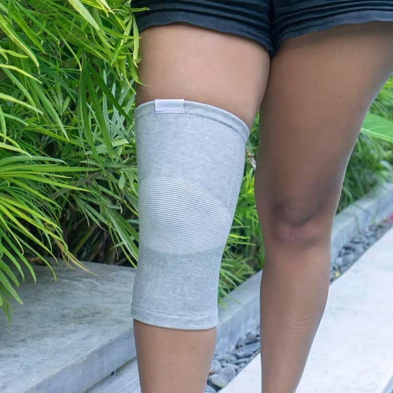 Bamboo Charcoal Knee Sleeve, Compression Knee Brace for Knee Support, Breathable Comfortable Knee Compression Sleeve for Daily Use