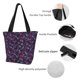 thumbnail image 4 of Easygdp Purple Butterfly Bolso de Hombro para Mujer, Bolso Bandolera y Cartera de Mano Elegante para Uso Diario, 4 of 6