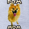 thumbnail image 2 of CafePress - Pomeranian Mom - Cute Infant Baby Football Bodysuit, 2 of 3