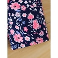 thumbnail image 2 of Mini Mojo Girls' Pretty & Smart Floral Pattern 2pcs Tee & Shorts Set Polyester Summer, 2 of 6
