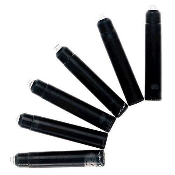 Waterman Mini Cartridges Refill, Black (52126W1)