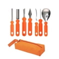 thumbnail image 2 of LSLJS 7Pcs Halloween Lantern Carving Tools Set Fruit Knife Children Cutting Lantern Decoration Tools Carving Knife, Kitchen Utensils & Gadgets, 2 of 9