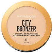 Maybelline City Bronzer Contour Powder Makeup, 100, 0.32 oz