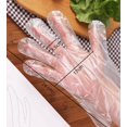 thumbnail image 2 of 200 Pack Disposable Gloves and Foot Film Covers,Moisturizing and Anti-Cracking Foot Protection Covers,Plastic Transparent Hand Film Soaking Shoes,Waterproof Pedicure Foot Covers (Clear), 2 of 7