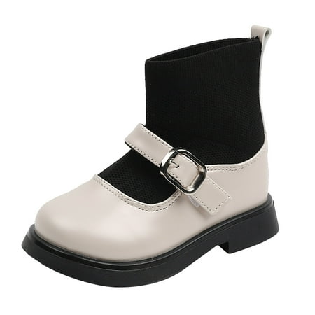 

Toddler Girls Booties Little Kid Shoes Short Boots Girls Ankle Boots