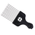 thumbnail image 2 of MesaSe Afro Pik Lift Hair Comb Metal Detangle Comb Braid Hair Styling Hairdressing Styling Comb Wide for Men ( Pattern 1 ), 2 of 6