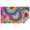Colorful Rainbow Tie, variant on Colorful Floral Pattern Rectangle Tablecloth 60"x84",Waterproof Polyester Rectangle Table Cloth, Wipeable Spillproof Polyester Tablecloth for Dining, Camping, Indoor and Outdoor
