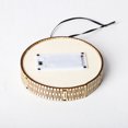 thumbnail image 4 of GOOHOCHY  indoor lights LED Light Wood Round 1Pack Home Ornament, 4 of 6