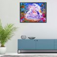 thumbnail image 4 of Pintura de diamante 5D DIY Taladro redondo completo Animal Kit Rhinestone Decoración del hogar FLhrweasw Nuevo, 4 of 9