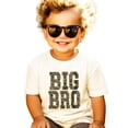 thumbnail image 6 of Big Bro Camo Shirt for Boys Matching Sibling Graphic Tee Camouflage Older Brother TShirt Natural Shirt 18 Months, 6 of 8