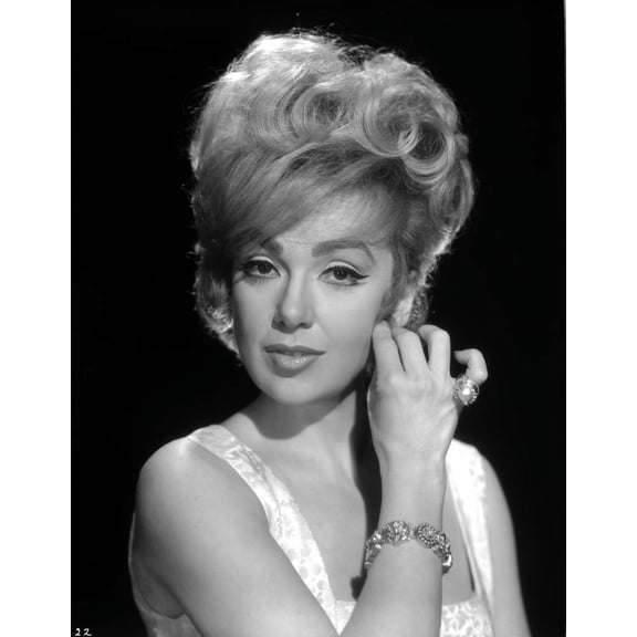 Edie Adams Portrait in Black and White Photo Print (24 x 30)