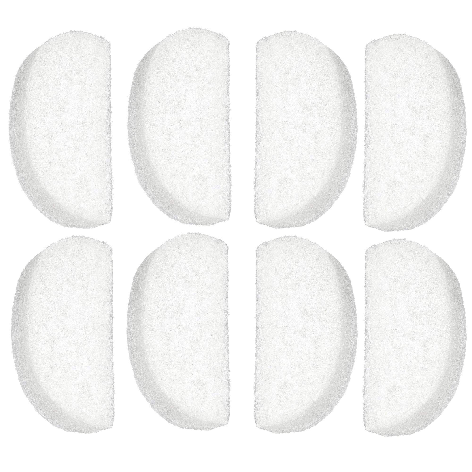 Qzbhct 16 Pcs Fine Filter Pad for Fluval 104 105 106 107 204 205 206 207 Canister Filter Aquarium Filter Sponge Replacement