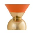 thumbnail image 4 of TOV Furniture Table d'Appoint Transitionnelle en Fer 21"H Orange, 4 of 6