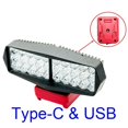 thumbnail image 2 of 30 LED Work Lamp Light Flashlight Spotlight for Battery, 2 of 5