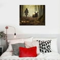 thumbnail image 5 of COMIO  Jesus and Lamb Canvas Wall Art Jesus Pictures for Wall Jesus Printing Christmas Wall Art Jesus Running After Lost Lamb, 5 of 5