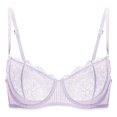thumbnail image 1 of Sostén DOBREVA con Encaje Lila Push Up Talla Grande 36C, 1 of 7