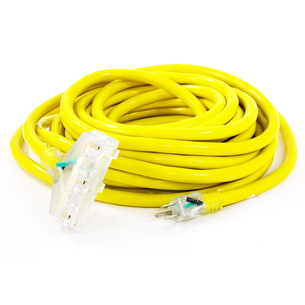 DuroMax XPC10100C 100-Foot 10 Gauge Triple Tap Extension Power Cord