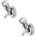 thumbnail image 1 of 2 Pieces Large Adsorbability Suction Cup Shower, 360 Rotation Suction Cup Shower Holder, No Drilling Hand Shower Suction Cup Holder, 1 of 5