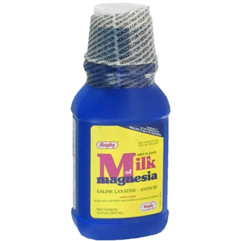 Rugby Milk of Magnesia Milk Flavor 12 oz