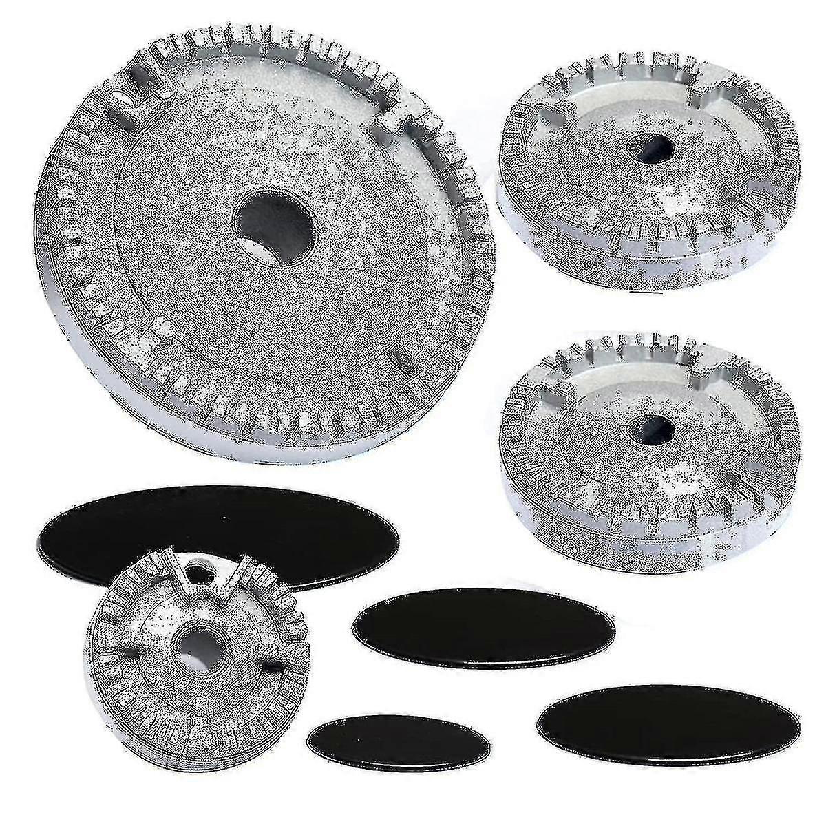 Cooker Hat Set Stove Lid Upgraded, Oven Gas Hob Crown Cap, Gas Cap Fits ...