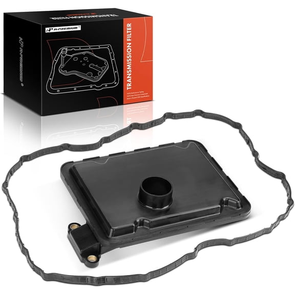A-Premium Automatic Transmission Fluid Filter with Pan Gasket, Compatible with Hyundai Elantra, Sonata, Santa Fe, Santa Fe Sport & Kia Soul, Optima, Sorento, Forte, Forte Koup, Forte5, Sportage