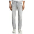 thumbnail image 2 of S.M.N Studio Mens Hunter Slim Fit Jeans, Grey, 28W x 34L, 2 of 2