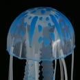 thumbnail image 6 of Vocoste Aquarium Jellyfish Glow Decor Fish Tank Fluorescent Jellyfish Ornaments Blue 2.3"x5.9" with Suction Cup, 6 of 6
