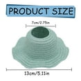 thumbnail image 3 of RUIG Mini Straw Hats - Mini Sombrero Hats for Doll Dress Up & DIY Crafts Accessories, Comfortable Wide Brim Hat for Small Dolls,Portable Wide Brim Hat for 15cm & 17cm Dolls, 3 of 4