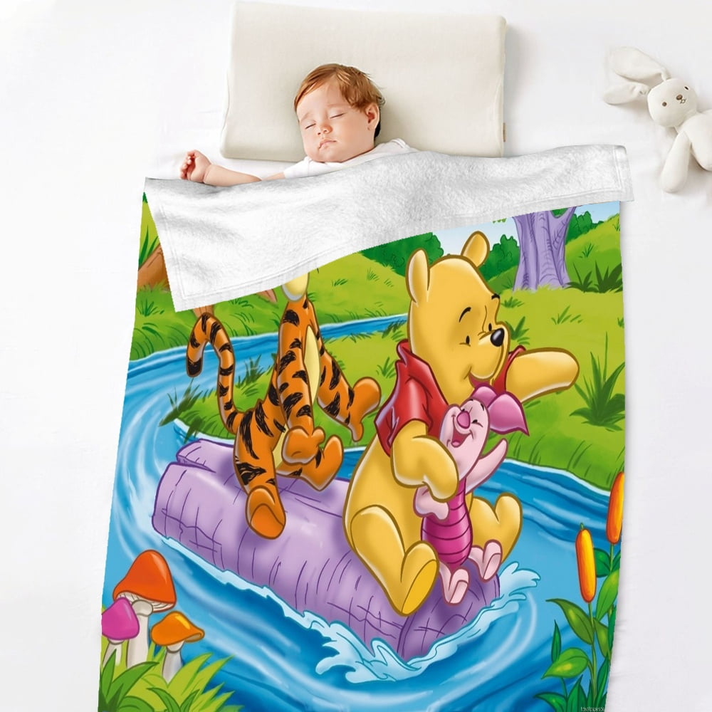Winnie the Pooh Throw Blanket – Ellie Sue