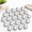 Silver, variant on 24 Pack Operated Push Tap Light Wireless Puck Bulk White