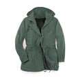 thumbnail image 2 of Woman Within Plus Size Taslon Anorak Jacket With Removable Fleece Lining, 2 of 6