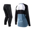 thumbnail image 2 of Troy Lee Designs Womens GP Icon Smokey Blue Jersey Pant Combo (Large / Pant W12), 2 of 2